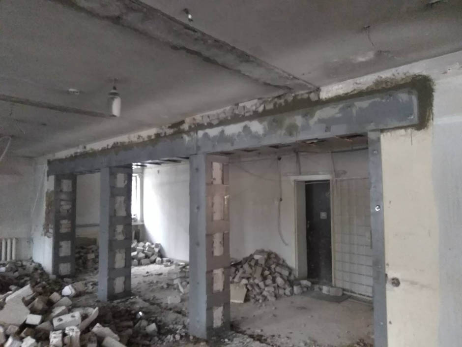 Усиление проемов