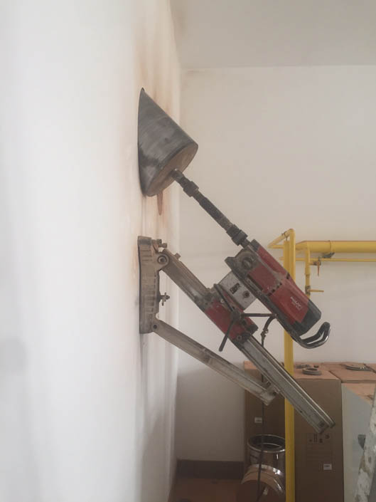 Алмазное сверление бетона