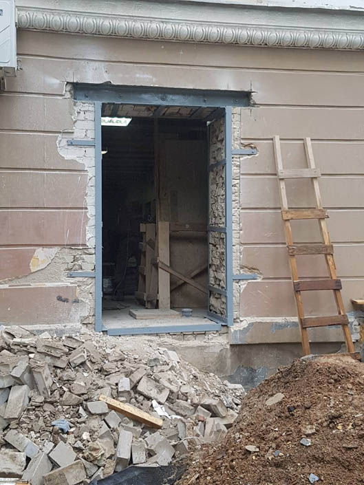 Усиление проемов