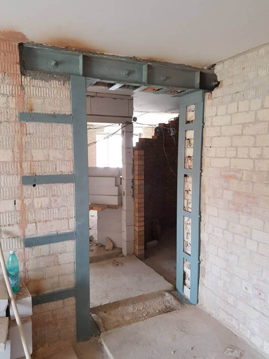 Усиление проемов