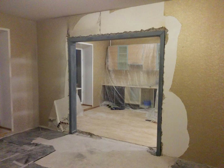 Усиление проемов